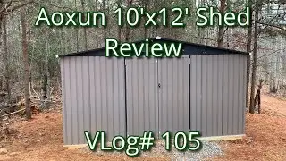 Обзор сарая для лесопилки Aoxun размером 10x12 футов.