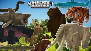 🐘🦁✨✨MB creatures Plus Addon Animales y Humanos Minecraft Bedrock 1.19 y 1.19.40✨✨🦘🦛