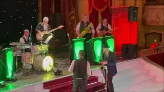 'Kal's Kats' perform 'Jumpin' at the Woodside' at Blackpool Tower Ballroom 'Annual Vintage Dance'.
