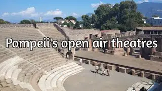 Pompeii theatres : Teatro Grande, Odeon and Amphitheatre. #Pompeii #archeology  #romans #history 