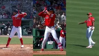Kristian Campbell, Marcelo Mayer, & Jhostynxon Garcia Highlights: Red Sox vs Northeastern 02-21-2025