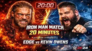 20 Minutes of Pure Chaos! Kevin Owens vs Edge | Iron Man Match 2026