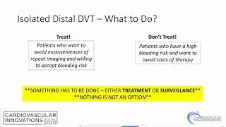 DOACs, NOACs, and Coumadin in DVT, My Approach in 2020-Rajesh Swaminathan, MD