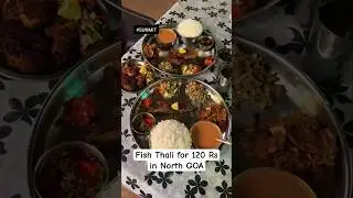 Cheapest fish thali in North Goa | Vinayak Lunch Palace | Local Goan restaurant in Goa #pernem #goa