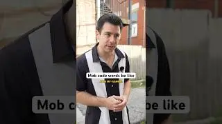 Mob code words be like #shorts #italian #mob #comedy