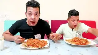 مسابقه آكل النودلز الاكس 2 اشد حررارة بـ العالم🔥 ضد البطل من حوارات لاول مره😱