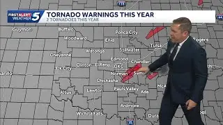 Oklahoma sees first 2 tornadoes in U.S. for 2026