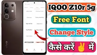 Vivo Y31 Pro 5g Free Font Style Change Kaise Kare // How To Change Free Font Style In Vivo Y31 Pro