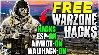 WARZONE Cheat FREE | COD Warzone Hack Download 2022 And TUTORIAL!