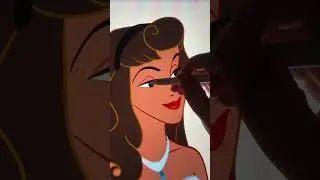 Aurora&rsquo;s art transformation #art #disney #cartoon #glowup #transformation #shorts