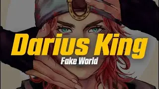 Darius King - Fake World (Lyric Video)