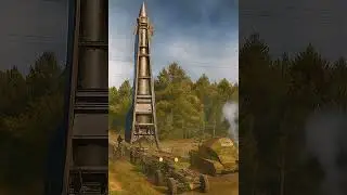 V-2 Rocket Launch Setup with Meiller Trailer #ww2rebuilder #ww2 #history #military #army