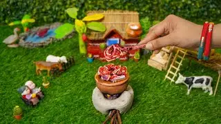 Perfect Miniature Mutton Curry Recipe | Miniature Mutton Shop | Miniature Cooking | Mini Cuisine
