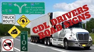 10 лучших знаков для водителей CDL