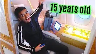 15 YEAR OLD SPENDS $34,000 ON FIRST CLASS !!!
