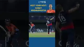 ⚡ Sanjay Krishnamurthi SENDS Jack Edwards OUT OF THE PARK with this SIX! 🚀