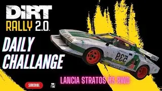 Ultimate Rally Racing Thrills: Dirt Rally 2.0 with Logitech G29 || Lancia Stratos H3 RWD