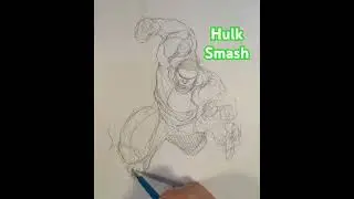 How to Draw the Hulk #frankchoartist #marvel #hulk #avengers #drawing #sketch #art #howtodraw