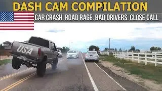 Car Crashes in America (USA & Canada) bad drivers, Road Rage 2017 # 10