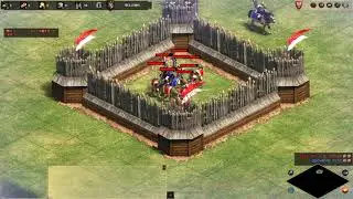 [AoE2DE] （エイジオブエンパイア2）ポーランドウイングドハサーの範囲攻撃ダメージは与ダメの１／３か