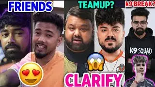 Again CHANGE in Team🥶 Leaving GodLike? 🚨 Neyoo reply Scout,8Bit Goldy,Manya,Omega BGMI Team K9,Reply