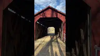 Historic covered bridge
