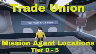 Starscape: Trade Union Mission Agent Locations Tier 0 - 5