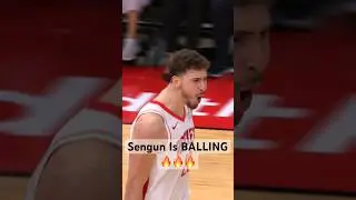 Альперен Сенгун ОТРЫВАЕТСЯ в Хьюстоне! 👀🔥 | #Шорты