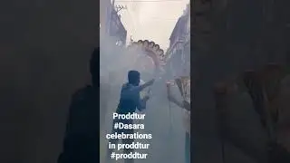 Dasara celebrations in proddtur #@maggi kitchen vlog #proddtur