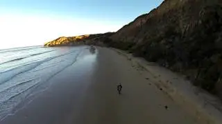 TBS Discovery @Addiscote Beach - Point Addis - sunny Winter's evening