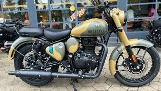 Royal Enfield Classic 350 Commando Sand 2024 года | Обзор Royal Enfield Classic 350
