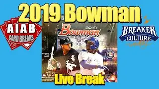 Bowman 2019 Retail - Free Baseball Card Break with BreakerCulture.Com