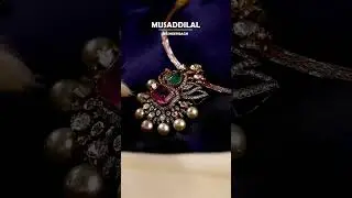 The Royal Choker of Emerald, Ruby & Diamonds by Musaddilal Basheerbagh Jewellers, Hyderabad