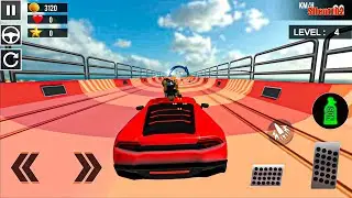 Mega Ramp Car Stunt 2021 - Impossible Tracks Stunt Car Games - Android Gameplay