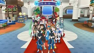 Pokemon Masters - Team Hoenn Unite! story event featuring May and Brendan (Landscape)
