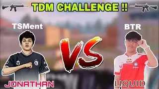 JONATHAN  vs  BtrLiquid  1v1 friendly TDM Match Feat. BtrLuxxy PUBG MOBILE | TDM Battle