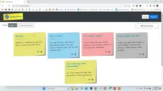 Online Sticky Notes