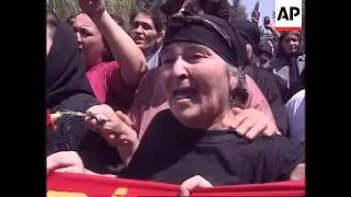 Turkey - Funerals of hunger strikers