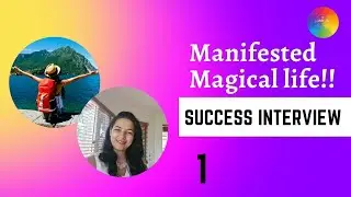 Manifestation stories| How to change life positively| @wondernari  Law of attraction success story 1