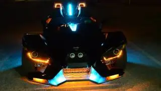 Polaris Slingshot Color Placement LED Lights Install