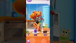 Golden Snake Robes 🐍 #TalkingTom #Tom2 #TomGameplay #Shorts