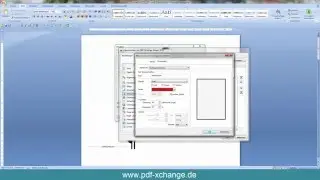PDF-XChange Pro - Erstellen von Wasserzeichen