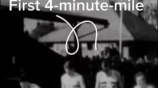 First 4-minute-mile