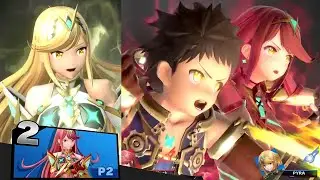 Pyra & Mythra Final Smash with Rex (Burning Sword & Sacred Arrow) Super Smash Bros. Ultimate