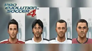 PES 4 T&uuml;rk Takımları Oyuncu Y&uuml;zleri İncelemesi  (2004)