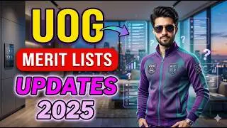 📚 University of Gujrat Merit List 2025 | Complete Guide + Tips!