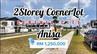 ANISA Secantik Nama‼️Double Storey Corner Lot Teres di Serenia City Kota Warisan Sepang