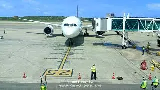 Turkish Airlines Landing In Caracas Simón Bolívar Airport   Boeing - 787 Dreamliner.