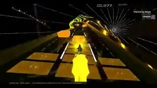 Audiosurf 2 - Ninja Mode - Live Life Instrumental (Perfect Run)