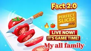 Perfect Slices game live 🔪🍅 part 4 #live #shortl